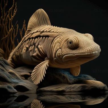 3D model Chaetostoma milesi (STL)